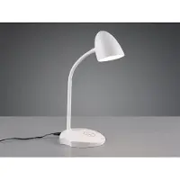 RL Leuchten Led pöytävalaisin Load, himmennettävä, Valkoinen/opaali, Työhuone/toimisto, Synteettinen materiaali, Moderni