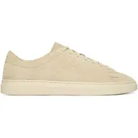 BOSS for man. 50563162 Kieran Leather Sneakers off-white (43), Flat, Laces, Casual