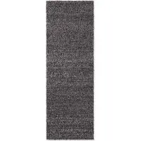 Ted Baker Notting Hill pehmeä bouclé-matala nukkajuoksija, tummanharmaa 80x200
