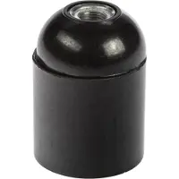 Nordic Quality Lampunpidin e27, musta