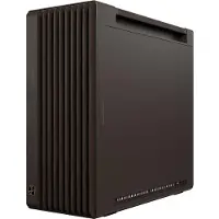 Asus ProArt PA602 Wood Edition Retro Brown - Tempered Glass Panel, ikkunallinen miditornikotelo, ruskea