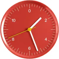 HAY Wall Clock seinäkello, punainen
