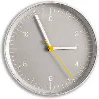 HAY Wall Clock seinäkello, harmaa