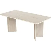 Skye Decor Ruokapöytä Linza, hiekanvärinen