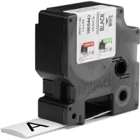 Dymo – Rhino Professional, heat-shrink labels, 24mm, black text on white, 1.5m (1805443)