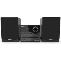 Sharp Äänijärjestelmä - - XLB512BK - 45 W - Bluetooth 5.0 - USB - CD