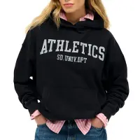Superdry for woman. W2012430A Athletic Essentials Relaxed Sweatshirt navy (M), Casual, Cotton
