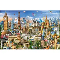 Educa Miniature 1000 Symbols Of Europe - Multi/patterned - ONE SIZE