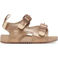 Timberland Castle Island Backstrap Sandal Light Pink Metallic - Pink - 25