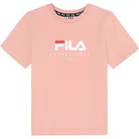FILA Benna Regular Logo T-Shirt - Pink - 110-116