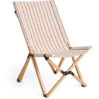 HAY Outdoor Market -kokoon taittuva tuoli, beige/punainen