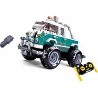 Sluban Power Bricks R/c 2.4g Truck Rakennuspeli 397 Kappaletta