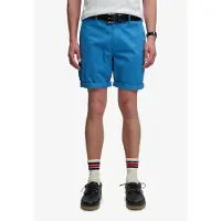 Superdry for man. M7110486A Premium shorts blue (30), Casual, Cotton