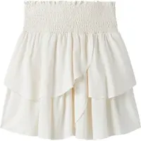 LMTD Nlfsandyy Solid Short Skirt - White - 152
