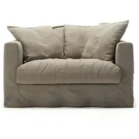 Decotique Le Grand Air Love Seat-sohva - Nojatuolit Pellava Savage Linen - 431788+431786+167153