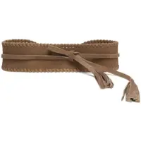 Pennyblack for woman. 2611501095200 Leather belt High-Waist Pbaasta beige (OSFA), Casual, Suede