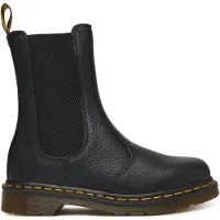Dr. Martens 2976 Hi Black Milled Nappa - Black - 40