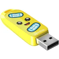 SanDisk Fortnite Peely USB 3.2 Gen 1 128 Gt -muistitikku, keltainen