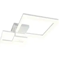 TRIO Camino LED kattovalaisin ø46cm 3-os mattavalkoinen 4000K
