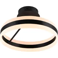 Valotorni Dios LED kattovalaisin ø40cm 40 cm mattamusta 2300+3000+4000K