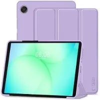 Tech-Protect Samsung Galaxy Tab A9/A11 SmartCase Tri-Fold Folio Case - Violetti värillinen suojakotelo