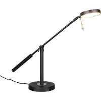 TRIO Monza LED pöytävalaisin 52 cm mattamusta
