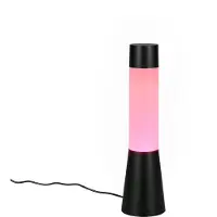 TRIO Cirrus LED pöytävalaisin mattamusta RGB