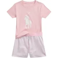 Ralph Lauren Tee & Short Set -yöasu 2-osainen