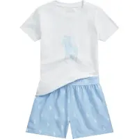 Polo Ralph Lauren Acc Polo Ralph Lauren T-paita/Shortsit - Elite Blue/Valkoinen M. Log - - 14 v (164) - Shortsisetit