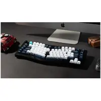 Keychron Q10 Max Q10M-M1-BO -langaton mekaaninen ergonominen pelinäppäimistö, Gateron Jupiter Red, Carbon Black