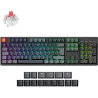 Keychron K10v2 RGB Hot Swap mekaaninen näppäimistö, Super Red -kytkimet