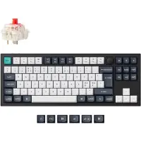 Keychron Q3 Max QMK TKL Langaton Mekaaninen Näppäimistö [Gateron Jupiter Red] -