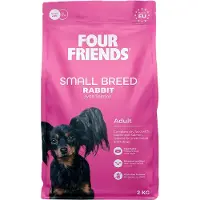 FourFriends - Dog Small Breed Rabbit 2kg - Koirat - Koiranruoka - Kuivaruoka