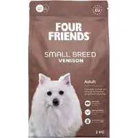 FourFriends - Dog Small Breed Venison 2kg - Koirat - Koiranruoka - Kuivaruoka