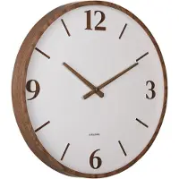 Karlsson seinäkello Detalle Large warm grey KA6087WG