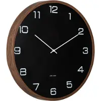 Karlsson seinäkello Delicado Large black KA6088BK