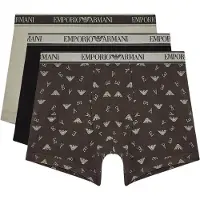 Emporio Armani 3 Pack Bottom - Multi/patterned - S