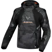 Macna Bradical Miesten Tekstiilitakki Musta/Camo Miehet, size S
