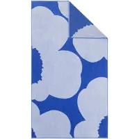 Marimekko Iso Unikko kylpypyyhe Blue-blue lila, 100x180 cm