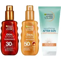 Garnier Ambre Solaire Ideal Bronze aurinkomaitosuihke vartalolle SPF 50 150 ml