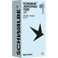 Schwalbe Aerothan -sisärengas 28" (23/32-622/630) SCV Clik-venttiili 60mm