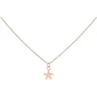 Wildcat Little Starfish Necklace - kaulakoru - Ruusukultainen metalli