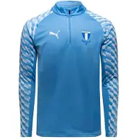 Puma Malmö FF Harjoituspaita teamLIGA26 1/4 vetoketju - Sininen/Valkoinen Lapset - , koko 140 cm