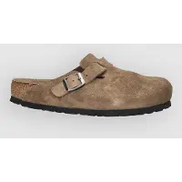 Birkenstock Boston Soft Footbed Suede Leather Sandaalit dark tea tonal fb Koko 37