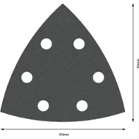 Bosch Hiomapaperi F355, 5 kpl:n pakkaus 93 mm, 240