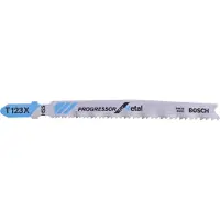 Bosch Pistosahanterä T123X Progressor, 5 kpl