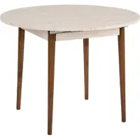 Skye Decor Keittiön pöytä Viona, hiekanvärinen