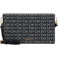 DKNY Pikkulaukku 'Farah' musta / valkoinen