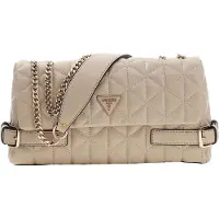 GUESS Paisleigh Cnvrtble Xbody Flap - Beige - ONE SIZE