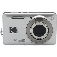 Kodak PIXPRO FZ55, 16 MP, 4608 x 3456 pikseliä, CMOS, 5x, Full HD, Hopea
